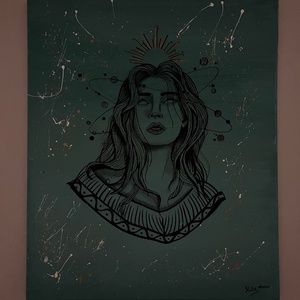 Canvas Painting (Original Mixed Media Artwork)